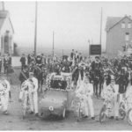 Bild Aufstellung des Rosenmontagszugs 1928