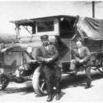 Bild Fuhrpark der Firma Moskopf -1923