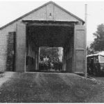 Bild Obus-Halle in den 50-iger Jahre